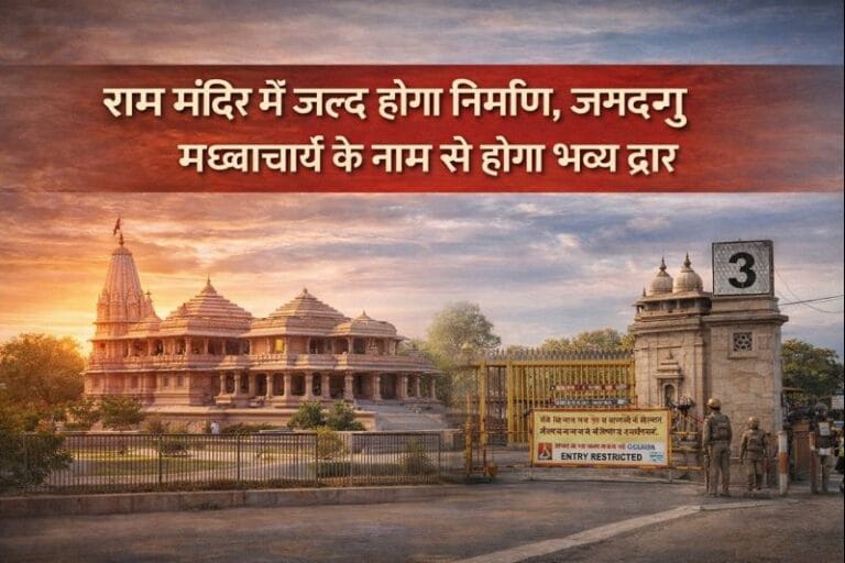 ayodhya gate nu 3 banega jadguru madhvachar