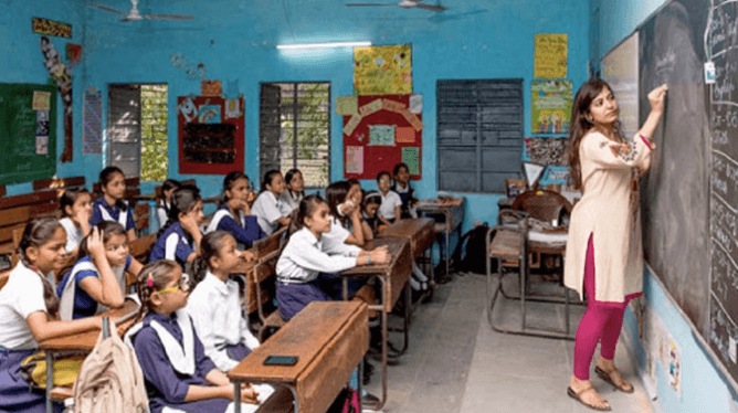 teacher samayojan par rok