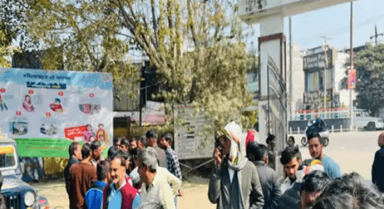 sultanpur land dispute protest