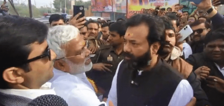 mahoba-me-mantri-ka-kafila-roka-vidhayak-virodh