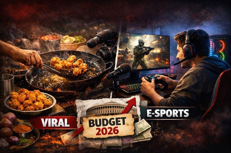 पकौड़ा तलो से Gaming Content Creation तक: Budget 2026 का नया रोजगार मॉडल ? 1 pkoda rojgaar