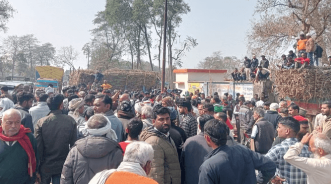 sultanpur-sugar-mill-band-kisan-pradarshan