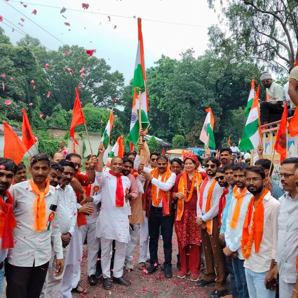 रानी अवंतीबाई जयंती पर शाही से बरेली तक भव्य बाइक:अजय राजपूत के नेतृत्व में उमड़ा जनसैलाब, मंत्री अरुण सक्सेना भी हुए शामिल 2 7663cf9f f30a 4338 8446 23b405811f10 1786930062236